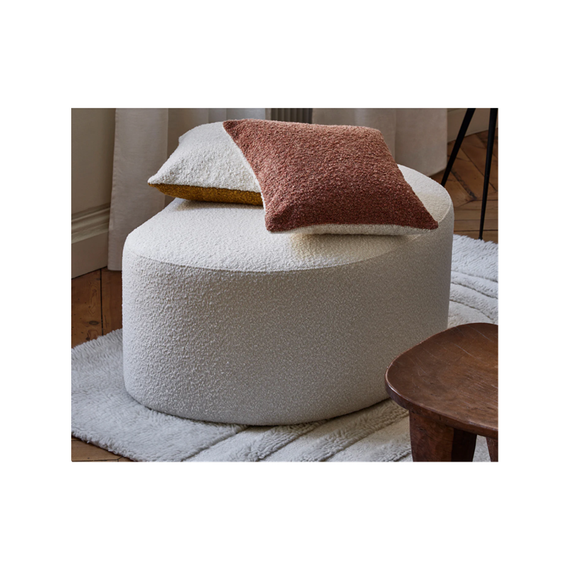 POUF JULIKA VELOURS OU BOUCLETTE