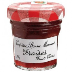 Confiture de fraises extra bio