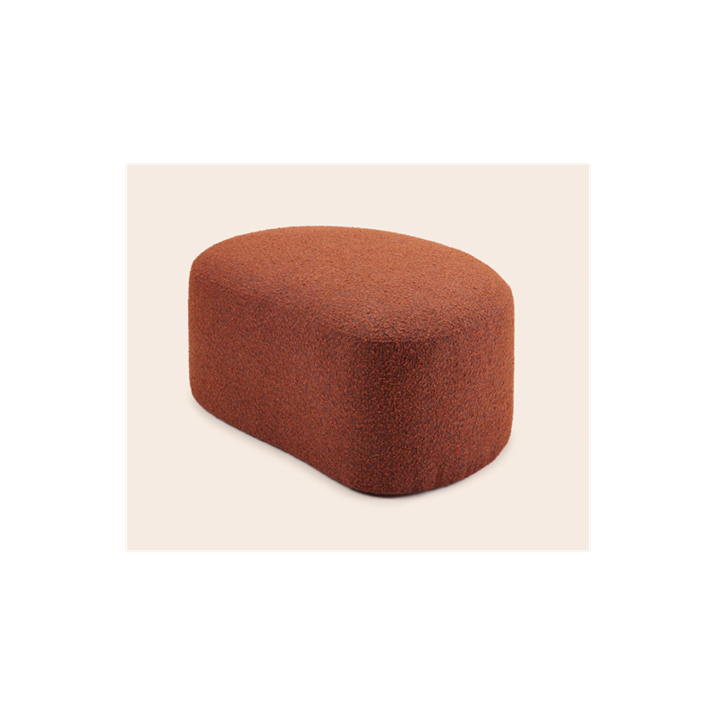 POUF JULIKA VELOURS OU BOUCLETTE