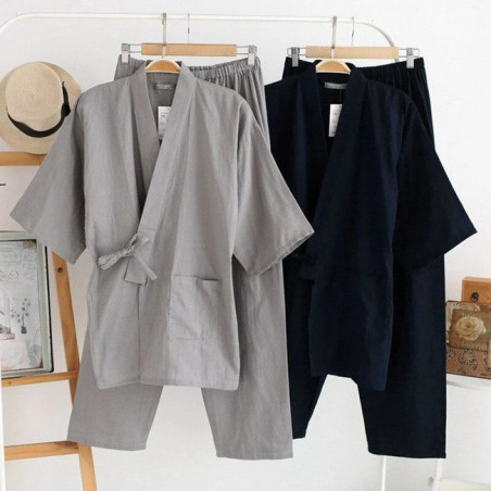 ensemble style tradition japonaise pour hommes